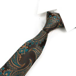New Design Business Paisley Men Tie Red Blue Green Purple Slim Skinny 6cm Necktie Luxury Jacquard Wedding Party Cravat Accessory
