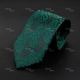 New Design Business Paisley Men Tie Red Blue Green Purple Slim Skinny 6cm Necktie Luxury Jacquard Wedding Party Cravat Accessory