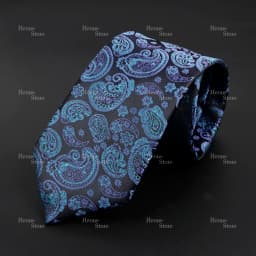 New Design Business Paisley Men Tie Red Blue Green Purple Slim Skinny 6cm Necktie Luxury Jacquard Wedding Party Cravat Accessory