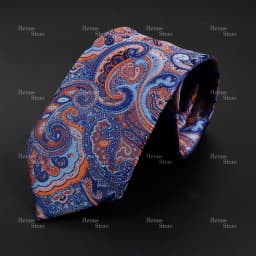 New Design Business Paisley Men Tie Red Blue Green Purple Slim Skinny 6cm Necktie Luxury Jacquard Wedding Party Cravat Accessory