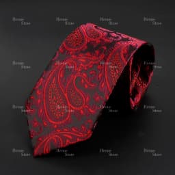 New Design Business Paisley Men Tie Red Blue Green Purple Slim Skinny 6cm Necktie Luxury Jacquard Wedding Party Cravat Accessory