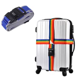 cipher lock Luggage Straps Adjustable Travel Suitcase Buckle Strap Baggage Belt Travel Accessorises Suitcase Packing Seat Belts