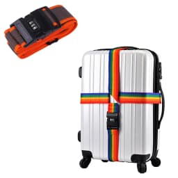 cipher lock Luggage Straps Adjustable Travel Suitcase Buckle Strap Baggage Belt Travel Accessorises Suitcase Packing Seat Belts