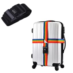 cipher lock Luggage Straps Adjustable Travel Suitcase Buckle Strap Baggage Belt Travel Accessorises Suitcase Packing Seat Belts