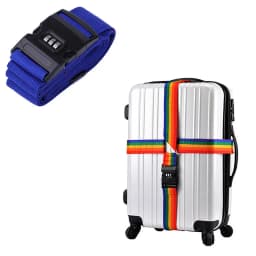 cipher lock Luggage Straps Adjustable Travel Suitcase Buckle Strap Baggage Belt Travel Accessorises Suitcase Packing Seat Belts