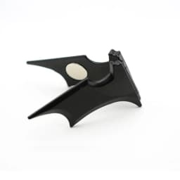 Funny Bat Black Wallet Stainless Steel Slim ID Cash Money Clip Holder Magnetic ID Holder Fashion Wallet Men Women Halloween Gift