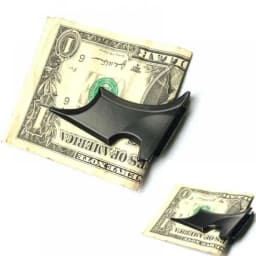 Funny Bat Black Wallet Stainless Steel Slim ID Cash Money Clip Holder Magnetic ID Holder Fashion Wallet Men Women Halloween Gift