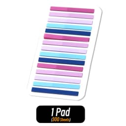 3000 Sheets Color Stickers Transparent Fluorescent Index Tabs Flags Sticky Note Page Bookmark School Office Supplies Stationery