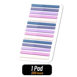 3000 Sheets Color Stickers Transparent Fluorescent Index Tabs Flags Sticky Note Page Bookmark School Office Supplies Stationery
