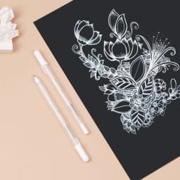 5/10 PCS Highlight White Manga Marker Pens Set 0.8 Mm Permanent Ink Scrapbook Tire Pen Waterproof Painting Pen Supplies