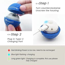 Smart Dog Toys Ball Electronic Interactive Pet Toy Moving Ball USB Automatic Moving Bouncing for Puppy Birthday Gift Cat Product