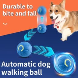 Smart Dog Toys Ball Electronic Interactive Pet Toy Moving Ball USB Automatic Moving Bouncing for Puppy Birthday Gift Cat Product
