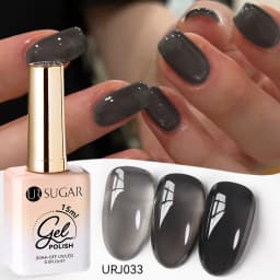 UR SUGAR 15ml Jelly Milky White Translucent Color Gel Polish Semi Permanent UV Gel Nail Art Soak Off Gel Varnish Latest Fashion