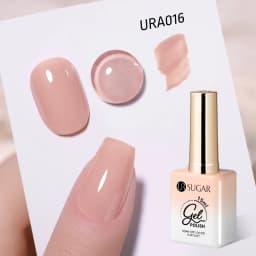 UR SUGAR 15ml Jelly Milky White Translucent Color Gel Polish Semi Permanent UV Gel Nail Art Soak Off Gel Varnish Latest Fashion