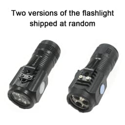 New Ultra Powerful Flashlight 3 Core LED Mini Tactical Flashlight Rechargeable High Power LED Torch Metal Pen Clip Hand Lamp