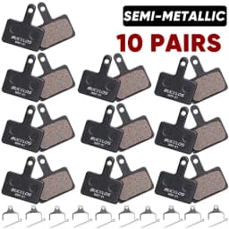 BUCKLOS Semi-Metal Brake Pads Mountain Bike Hydraulic Disc Brake Pads for SHIMANO B01S B05S MTB Road Bicycle Cycling Brake Part