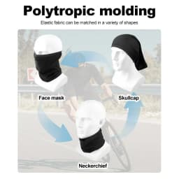 Cycling Face Mask Absorb Sweat Breathable Fishing Training Sport UV Face Scarf Neck Gaiter Summer Face Bandana