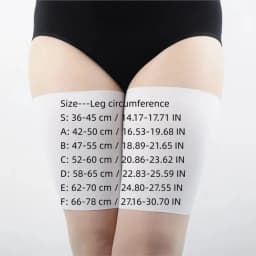 2pcs Summer Women Anti Chafing Thigh Bands Slimmer Band High Elastic Silica Gel Anti-friction Protection Leg Warmer Plus Size