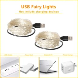 USB Led Fairy Lights Copper Wire String 1/2/3/5/10/20M 200LED Holiday Lamp Garland For Christmas Tree Wedding Party Decoration