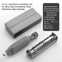 Precision Screwdriver Set 8 32 43 46 in 1 Torx Hex Phillips Magnetic Screwdriver Bit Phone Watch Laptop Mini Repair Tool Set