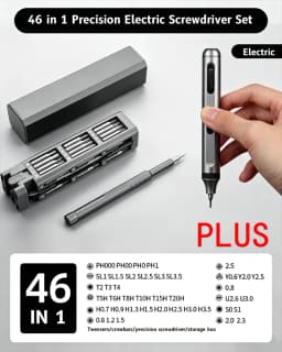 Precision Screwdriver Set 8 32 43 46 in 1 Torx Hex Phillips Magnetic Screwdriver Bit Phone Watch Laptop Mini Repair Tool Set