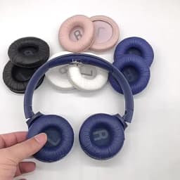 1Pair 70mm Replacement Earpads For JBL T450BT T500BT Tune600 660 510BT Ear Cushions Pad Covers Top Headband Headphone Headset