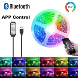 Color RGB 5050 LED Strip Bluetooth Tape Decor for Room LED 10m 15m 20m 30m PC TV Backlight Neon LED Lighting Cветодиодная лента