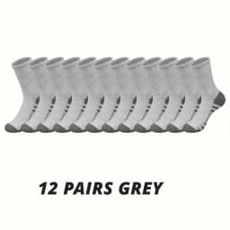 6/12 Pairs Men's Outdoor Gym Socks High Quality Comfortable Soft Ground-Gripping Football Large Size New Style