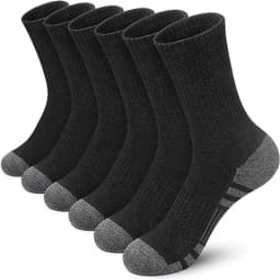 6/12 Pairs Men's Outdoor Gym Socks High Quality Comfortable Soft Ground-Gripping Football Large Size New Style