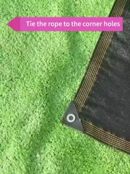Black Shade Cloth Sunblock Mesh Cover Taped Edge With Grommets, Sun Net For Pergola, Plants Greenhouse, Gardens, Patio, Canopy