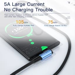 Essager 100W USB Type C To USB C Cable 90 Degree Angle For iPad MacBook Pro Xiaomi Samsung Huawei Fast Charging Type-C Date Wire