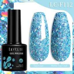 LILYCUTE 129 Colors 7ML Nail Gel Polish Nail Supplies Vernis Semi Permanent Nail Art Manicure Soak Off LED UV Gel Nail Varnishes