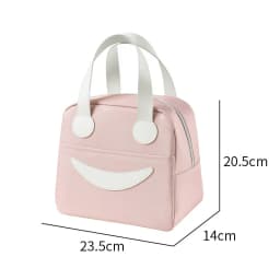 Lunch Bag with Shoulder Strap Handle Cooler Bag Women Portable Food Bag for Work Student Thermal Lunch Box Fridge Bag