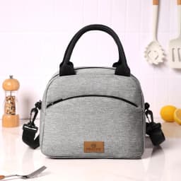 Lunch Bag with Shoulder Strap Handle Cooler Bag Women Portable Food Bag for Work Student Thermal Lunch Box Fridge Bag
