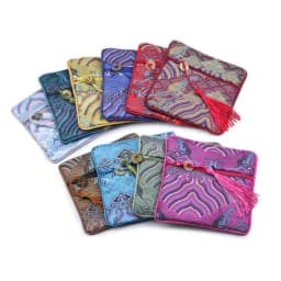 New Embroidery Silk Jewelry Organizer Exquisite Chinese Style Jewelry Storage Bag Brocade Pouch