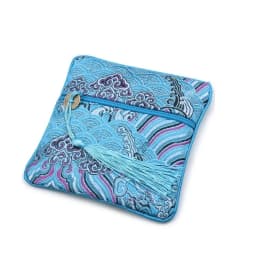 New Embroidery Silk Jewelry Organizer Exquisite Chinese Style Jewelry Storage Bag Brocade Pouch