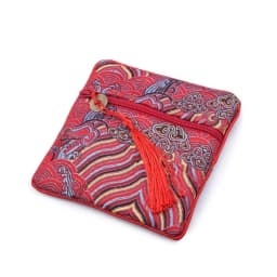 New Embroidery Silk Jewelry Organizer Exquisite Chinese Style Jewelry Storage Bag Brocade Pouch