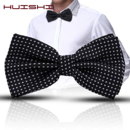 Dot Bowtie Dotted Men Bow Tie Polka Black White Blue Dots Mens Business Accessories Fashion Wedding Gravatas