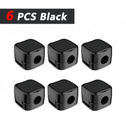 iLMH Non-magnetic Strong ​Cable Clips Adjustable Cord Holder, Adhesive Under Desk Mgmt Organizer, Home Office Car Wall Desktop