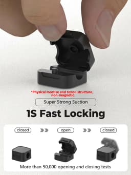 iLMH Non-magnetic Strong ​Cable Clips Adjustable Cord Holder, Adhesive Under Desk Mgmt Organizer, Home Office Car Wall Desktop