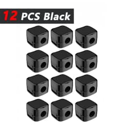 iLMH Non-magnetic Strong ​Cable Clips Adjustable Cord Holder, Adhesive Under Desk Mgmt Organizer, Home Office Car Wall Desktop