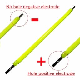 5~100PCS Per Box 3V 38mm LED Filament Multicolour COB Edison Bulb Lamp Incandescent Light Diodes Accessories Holiday Lighting