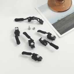 6/3pc Universal Zipper Lock Head Quick Installation Detachable Zipper Head for Jackets Luggage Bags Replacing Slider Lock Repair