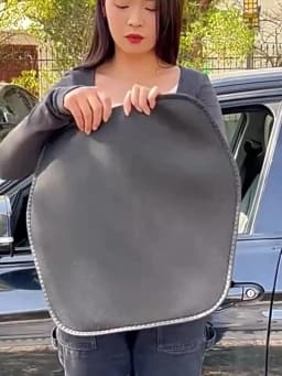 1pc Gel Seat Cushion - Honeycomb Design for Car/Office | Breathable & Machine Washable Pad, Ergonomic Support & Lightweight
