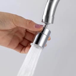 New 2 Mode Kitchen Faucet Spray Head Filter Adjustable 360° Rotary Splashback Tap Nozzle Bubbler Kitchen Sink Faucet Aerator