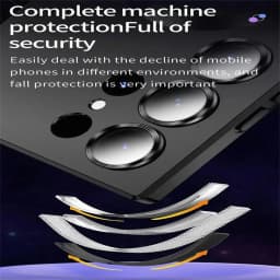 Luxury Matte Magnetic Case for Samsung S25 S24 S23 S22 Ultra S21 S20 Plus Capa for Samsung Note 20 Ultra Magsafe Phone Cover