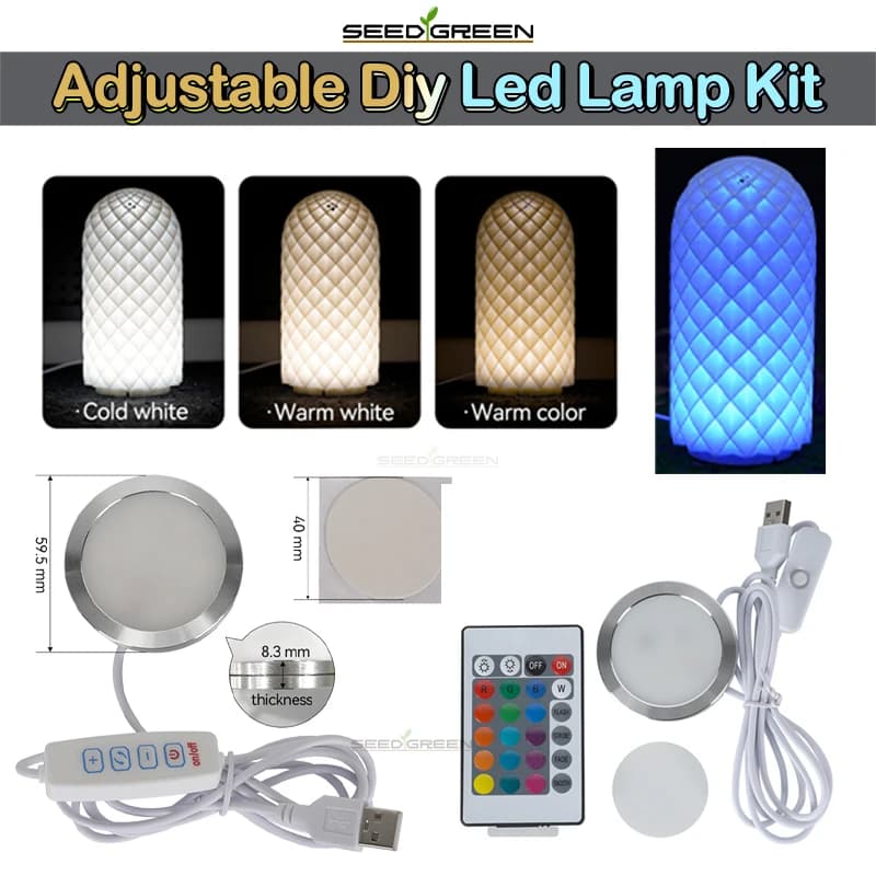 For Bambu Lab Led Lamp Kit 001 Hardware 3d Printing Parts Bambulab Light Kit Led Light Parts Model