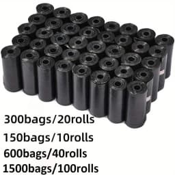 Dog Poop Bags Portable Pet Waste Bags Durable And Leak Proof Dog Garbage Bags With Dispenser Pet Cleaning Supplies For Outdoor