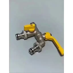 Garden Tools Brass Water Faucet 1/2" Outside & Inside Easy Turn On/Off Lever Handle Watering Supply Taps Ball Valve