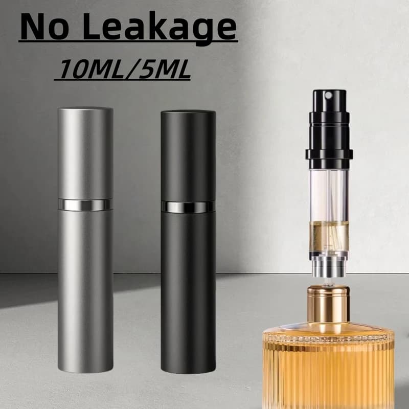 10ml 5ml Mini Bottom Filling Perfume Spray Dispenser Bottles Cosmetic Refillable Spray Atomizer Portable Liquid Container Bottle